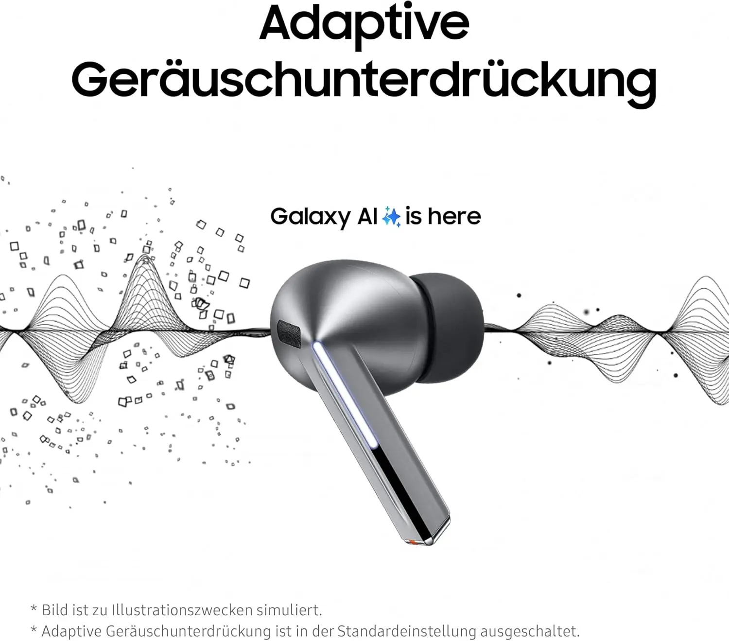 سماعات سامسونج جالاكسي بادز 3 برو SM-R630 اللاسلكية 360 صوت جالاكسي AI نشط الضوضاء مرحبا فاي TWS سماعة بلوتوث 5.4 سماعات أذن #2