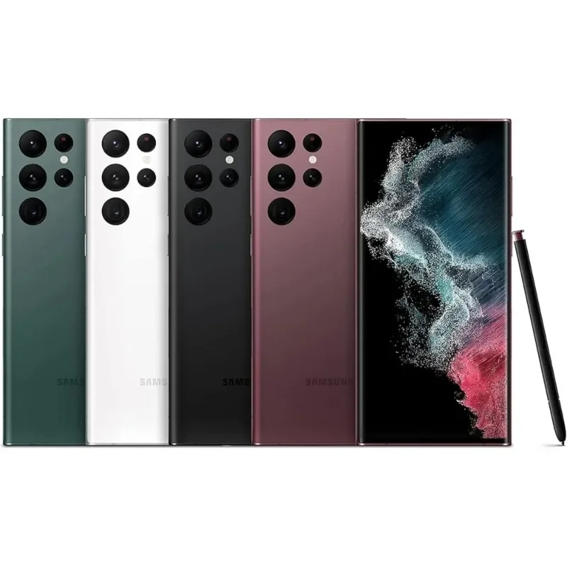 Network Unlocking Smartphone Samsung Galaxy S22 Ultra 5G 6.8-inch AMOLED Snapdragon 8GB RAM 128/256GB ROM Supports FID/NFC view 6