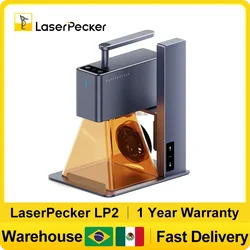 Graveur laser portable et facile à utiliser LaserPecker 2 Pro, vitesse de gravure rapide, machine de gravure laser multi-matériaux