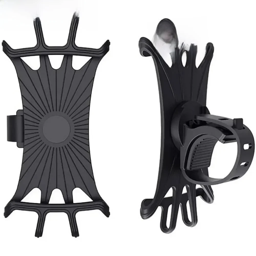 AliExpress 360 Rotatable Bicycle Phone Holder Motorcycle Stand Bracket Silicone GPS Support For Iphone 11 Xiaomi 10 Huawei P40
