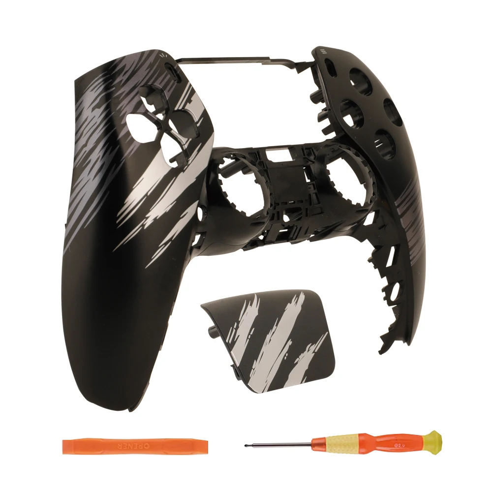 Replacement Controller Shell Kit For PS5 DualSense BDM-010/020/030/040/05 Front Back Housing DIY  Custom Mod with Tools