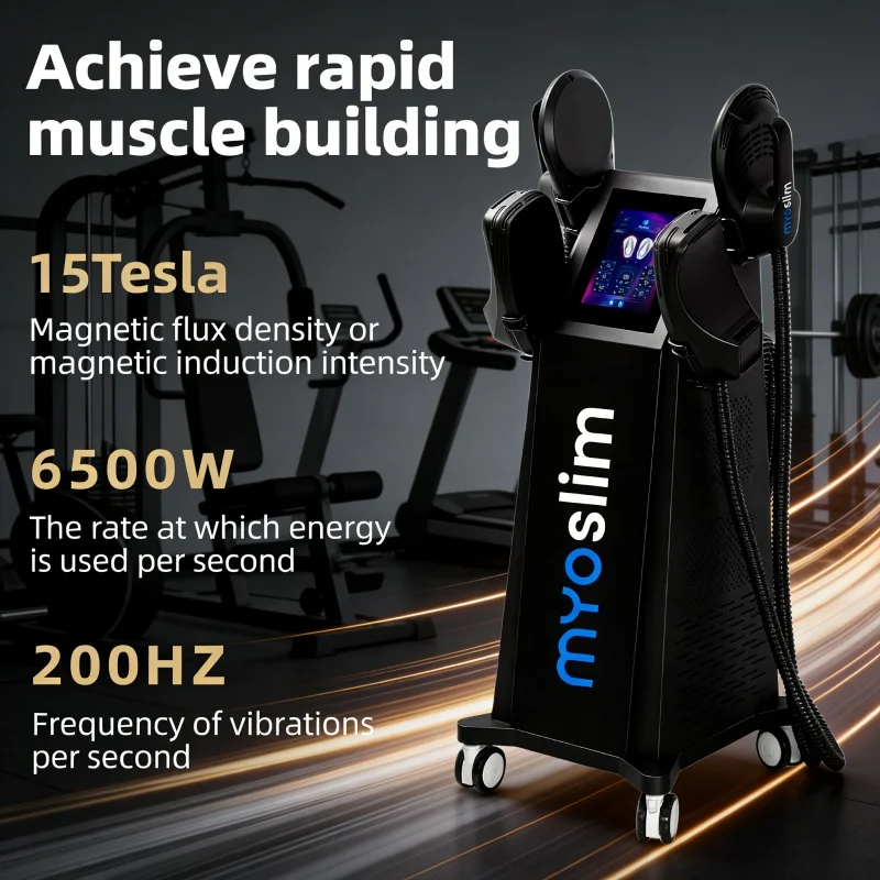 

Professional MYOSLIM Body Sculpting Machine - Neo RF Slimming Device for Muscle Stimulation & Hiemt Fat Reduction, CE Certified