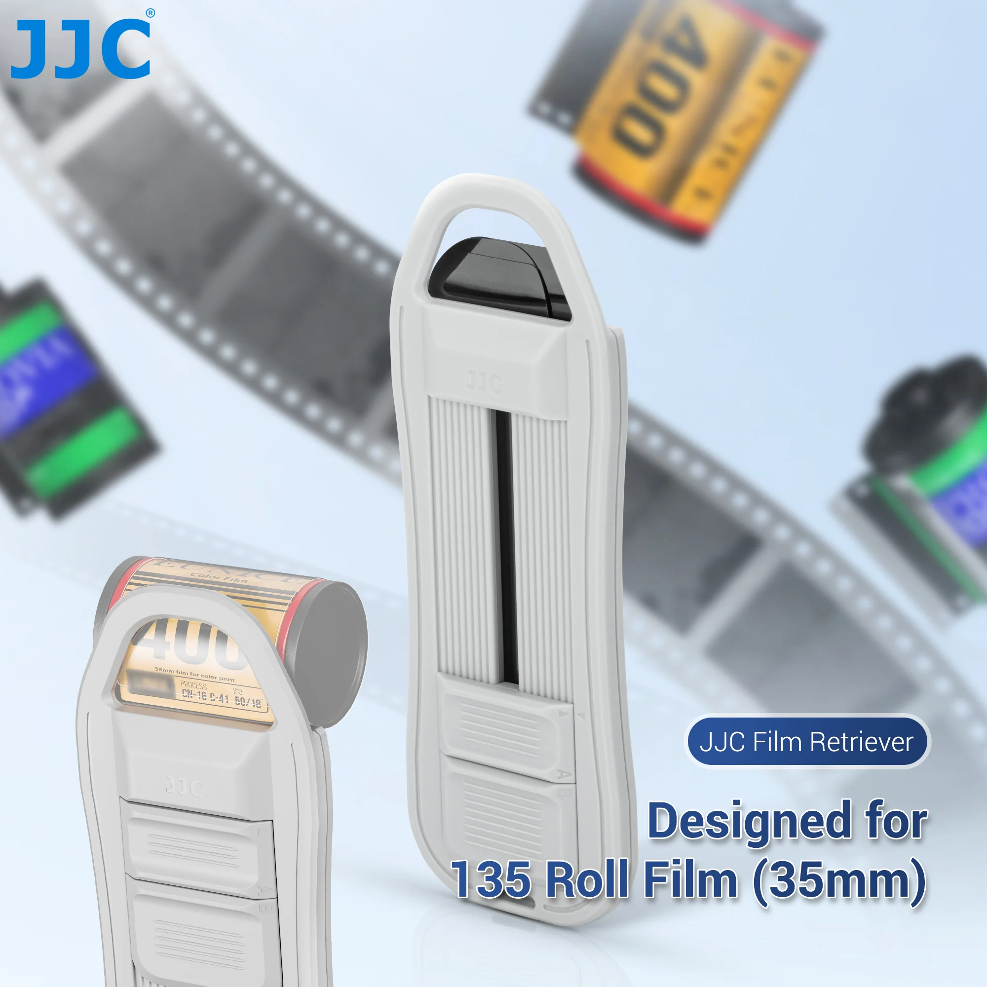 JJC Film Processing Equipment Set Film Retriever Opener Squeegee Darkroom Developing Equipment Kit for 120 135 35mm Films