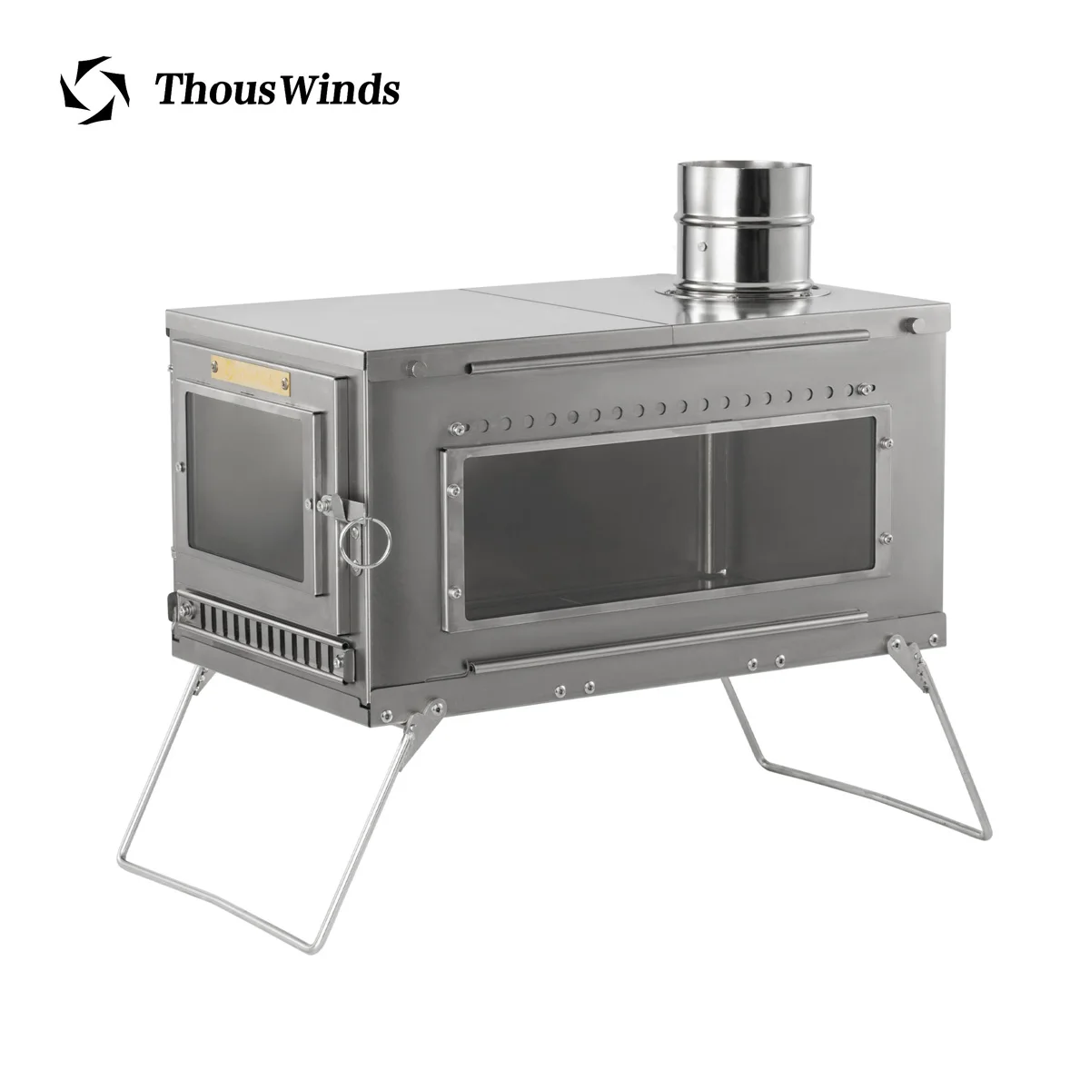 Thous Winds Folding Wood Stove - огляд і ціна Ultralight Titanium Wood Stove Backpack