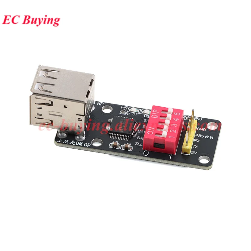 Moduł konwertera CH9350 HID na UART – USB Klawiatura/Mysz i Skaner Kodów Kreskowych na Adapter Portu Szeregowego KVM Extension S — zdjęcie produktu 4