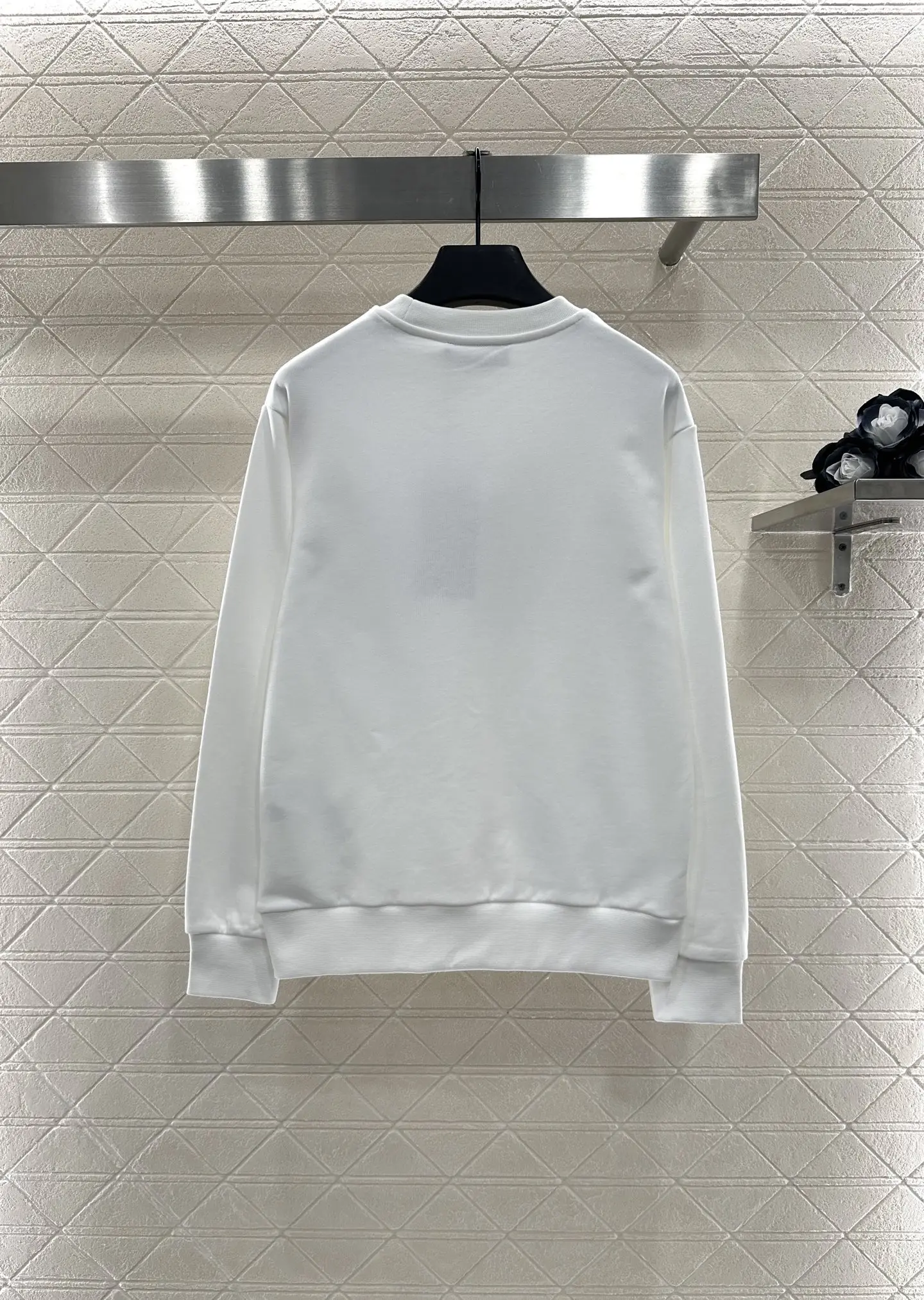 

2025 Women's Color Block Sweatshirt Heavyweight Cotton Oversized Crewneck Pullover Drop Shoulder Casual Streetwear