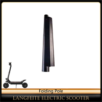 Main Steering Stem Folding Pole Tube For Langfeite T8 Standpipe Steering Column Turn Riser Stand High Strength E-Scooter Parts