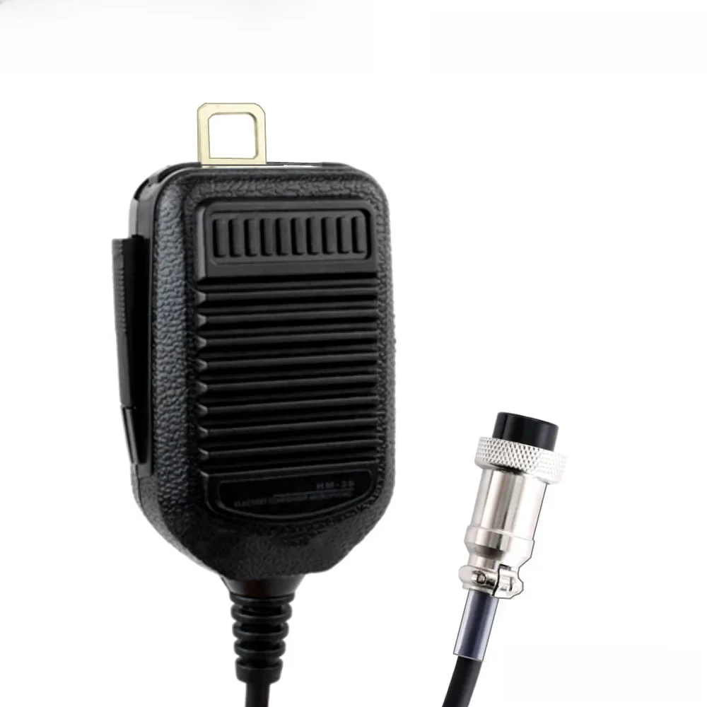 8 Pin HM-36 mikrofon dla HM36 IC-718 IC-775 IC-7200 IC-7600 IC-25 IC-28 IC-38 samochodu przenośne Radio Walkie Talkie — zdjęcie 2