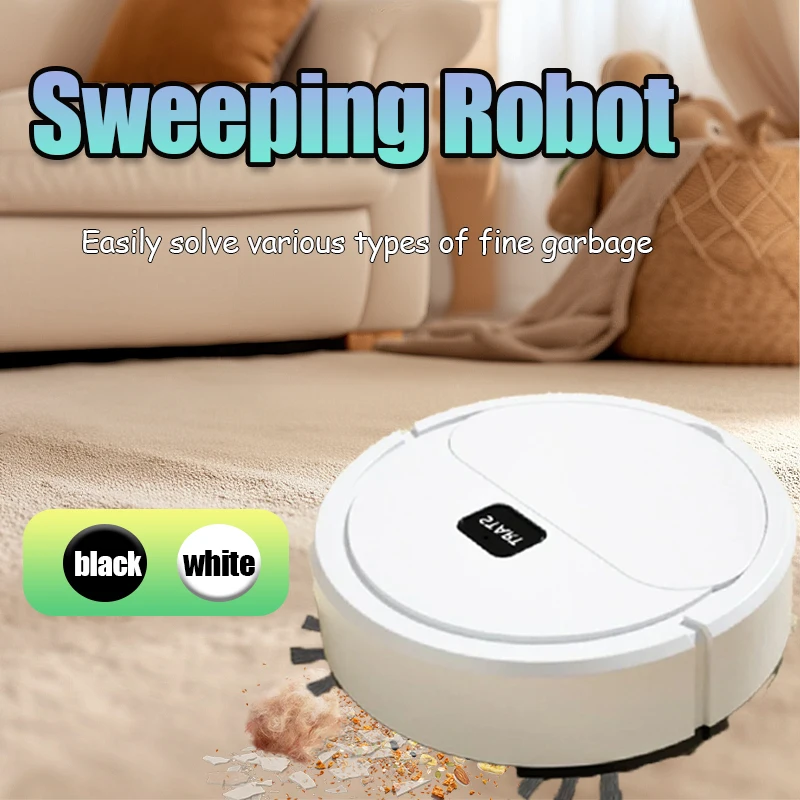 Intelligent Sweeping Robot Fully Automatic Vacuum Cleaner Mopping The Floor Mini Cleaner Home Use  Intelligent 3 In1 Sweeper