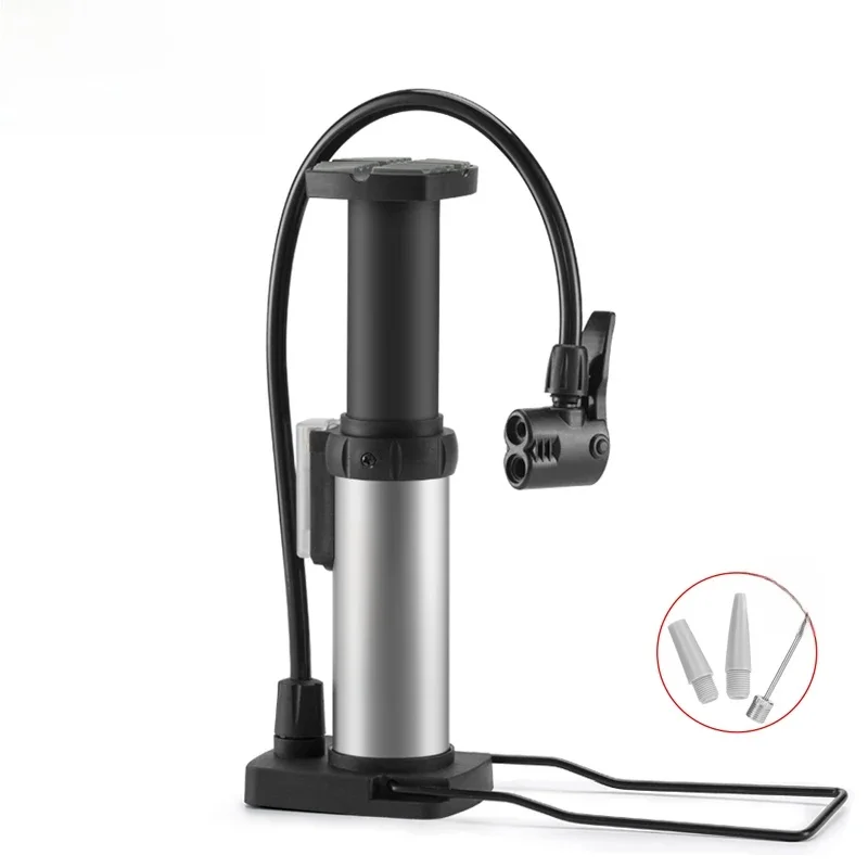 AliExpress ROCKBROS Bicycle Pump Portable Mini Hand Pump Cycling Air Pump Bike Pump MTB Mountain Bike Pump 100PSI Inflator Foot Bomba