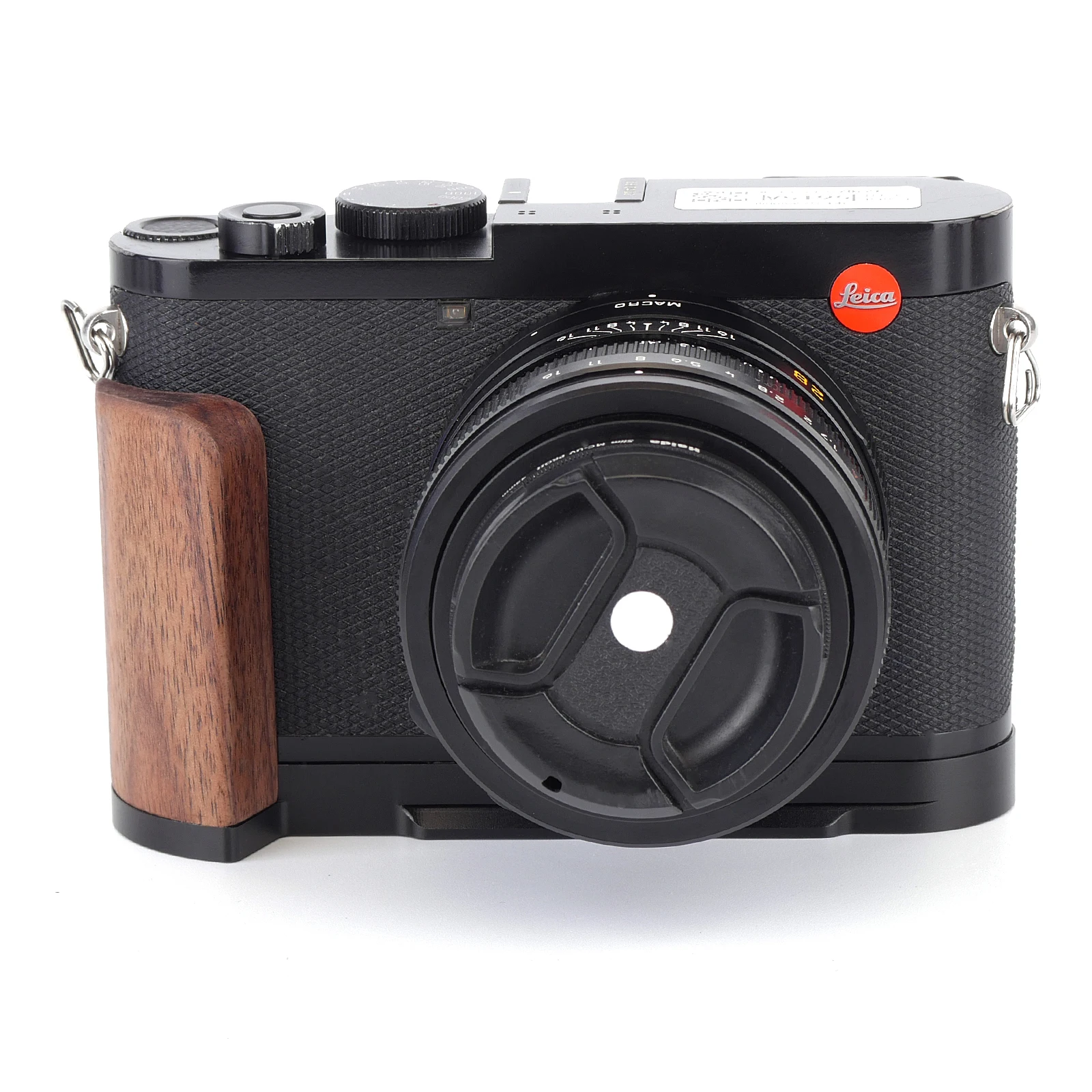 

FITTEST Hand Grip QR Plate For Leica Q2 Camera Arca Tripod Bracket Wooden Handle Wood Grip LEICA Q2 L Bracket Fit RRS