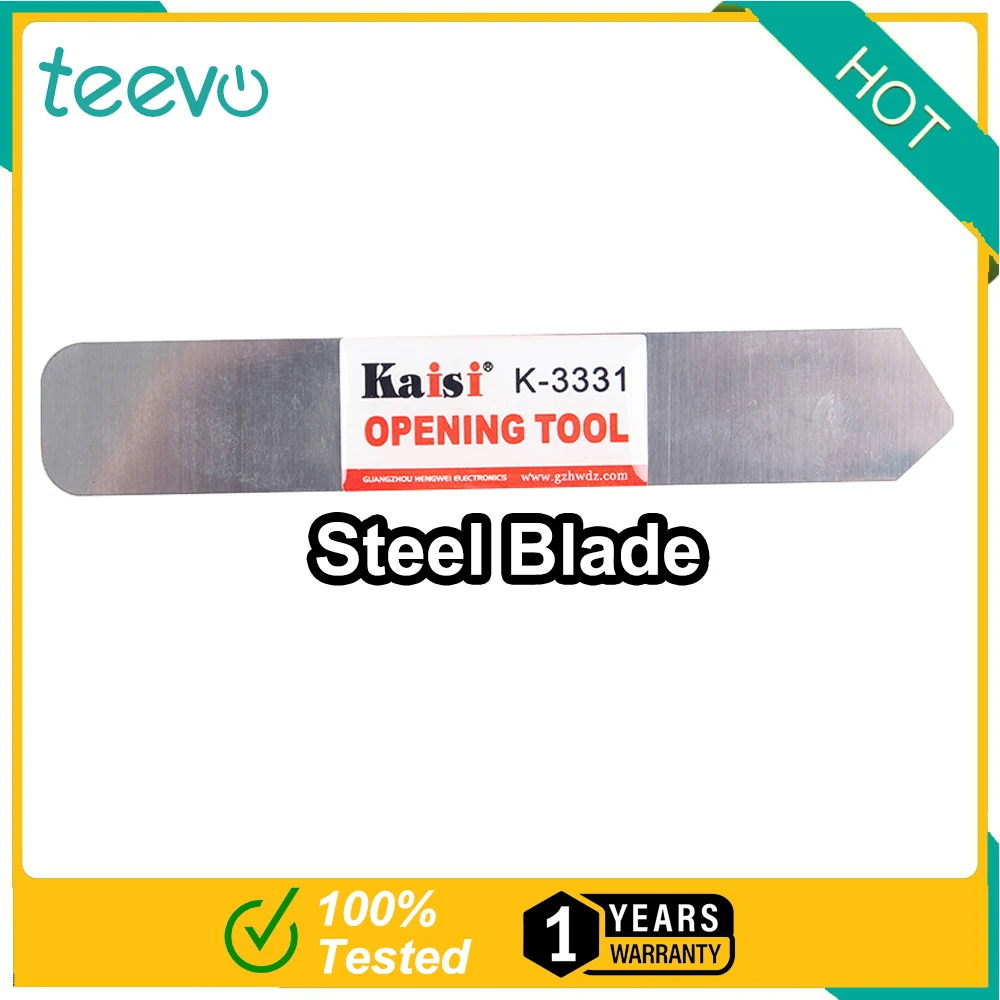 

Teevo Kaisi K-3331 Thin Pry Spudger Stainless Steel Blade