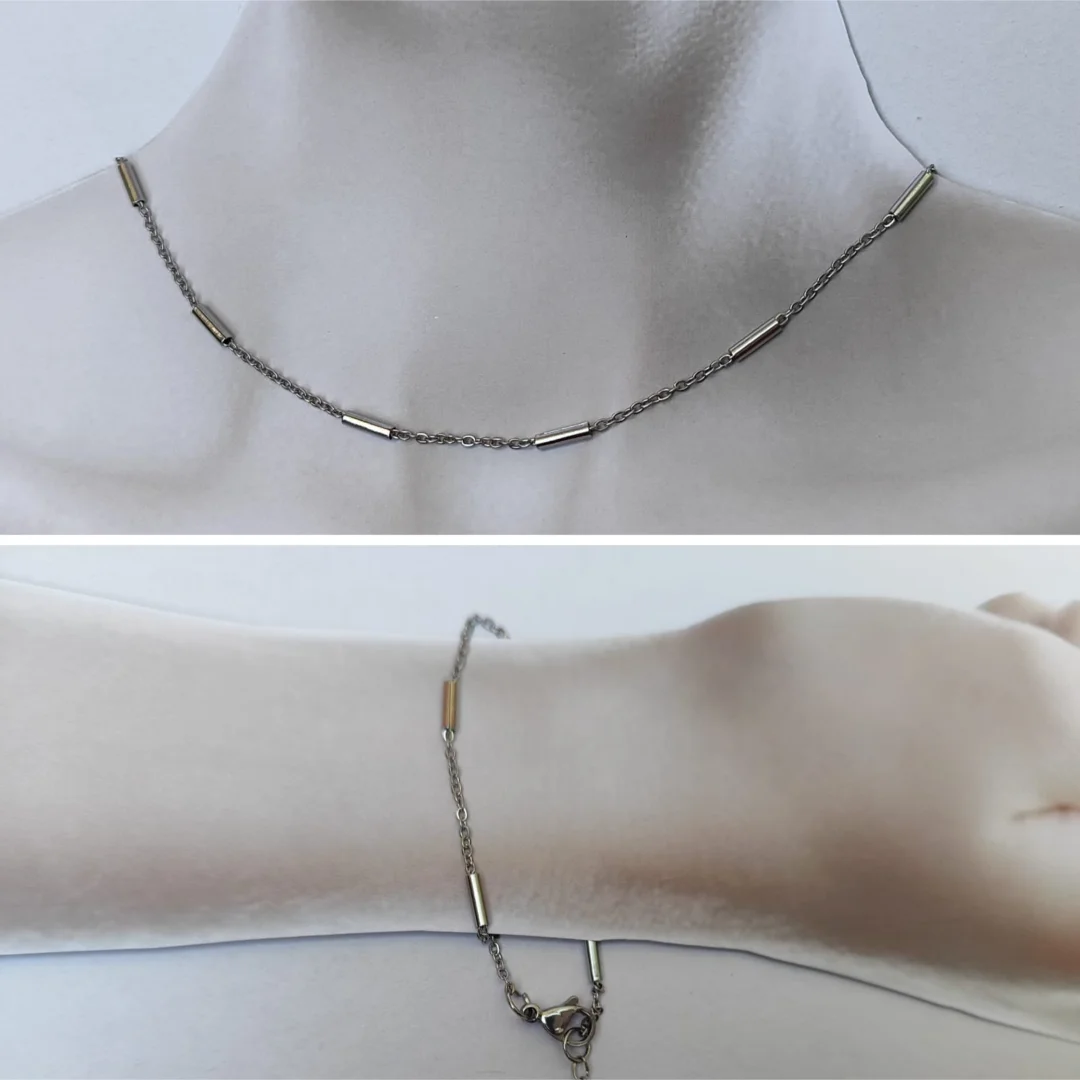 Kit Choker + Stainless Steel Bright and Resistant Els and Rabs 2mm
