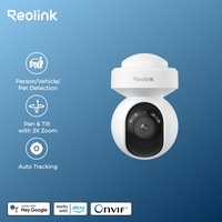 Reolink E Series 5MP WiFi Camera Pan&Tilt 3X Zoom IP Camera Smart AI Detection Auto Tracking Two-Way Audio Surveillance Camera