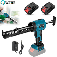Cordless Electric Caulking Gun Glass Glue Gun 4 Speeds Door and Windows Sewing Glue Construction Tools for Makita 18-20V Battery