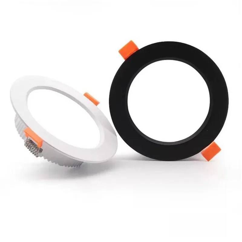 Spot lumineux LED encastré en aluminium épais, 220/110V, 3W, 5W, 7W, 9W, 12W, 15W, 18W, lampe de plafond LED pour salon et chambre à coucher