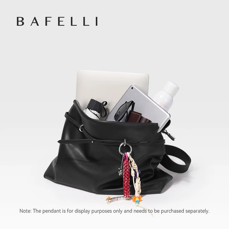 ​​BAFELLI Underarm Tote Bag - Soft Travel Bag-Inspired Leather Crossbody for Women Compact Design Lightweight Shoulder Purse