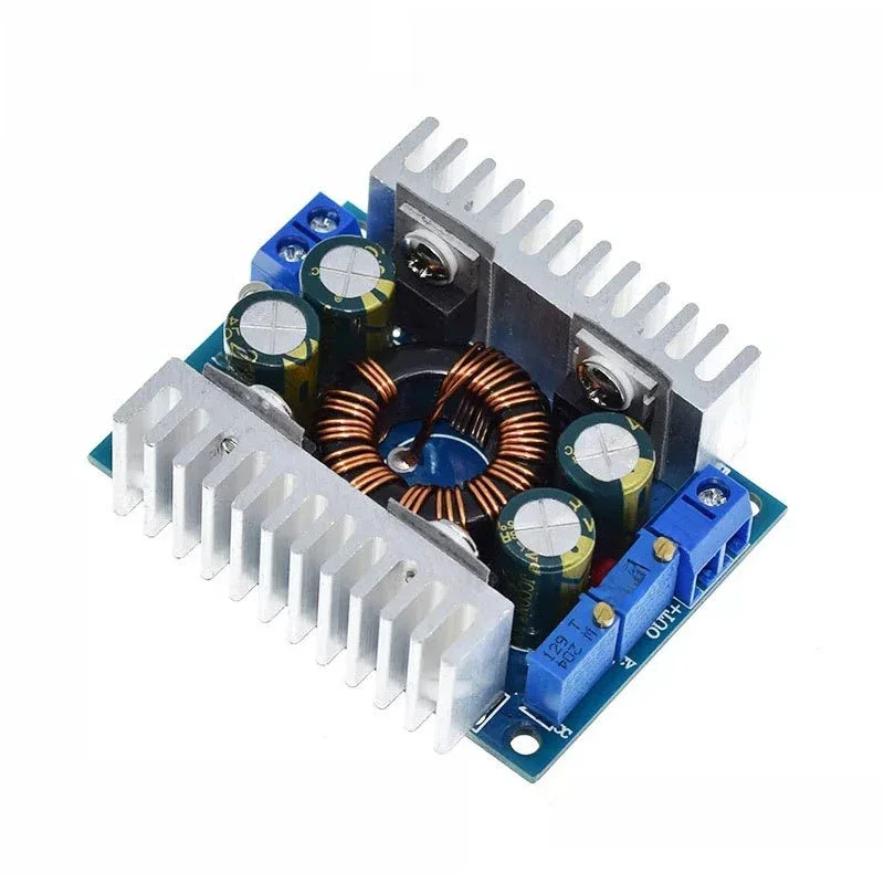 DC 5-30V do 1.25-30V 8A Automatyczny konwerter Step UP/Down Moduł regulatora napięcia doładowania Ładowarka Konwerter mocy ZESTAW DIY — zdjęcie 2