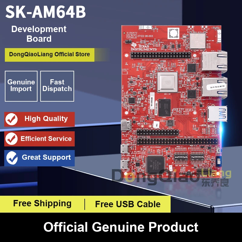 In Stock: SK-AM64B Sitara Processor AM64B Arm Cortex-A53 Starter Development Kit