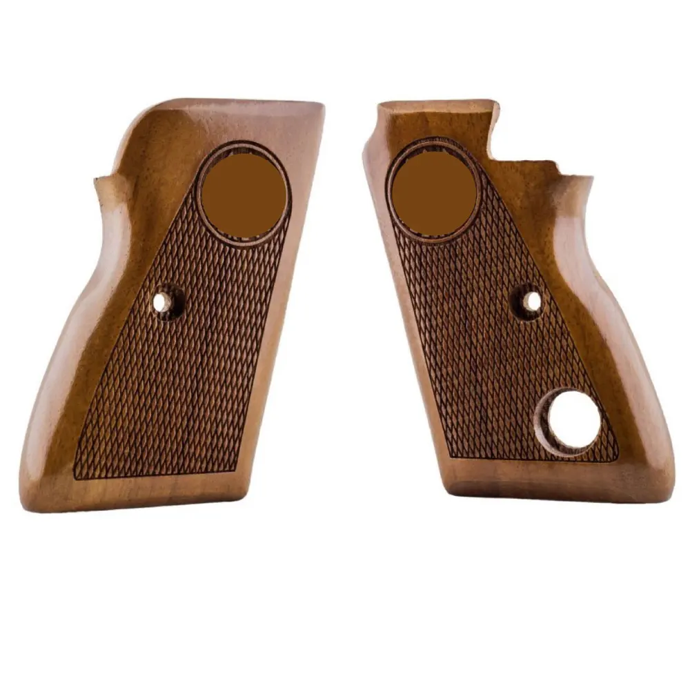 

Salvatore Beretta 70 & 70S Grips with Walnut Handle - Tactical Airsoft Equipment Pistol Hunting Accessories