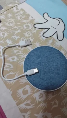 Customer photo of the PillowTone under-pillow speaker