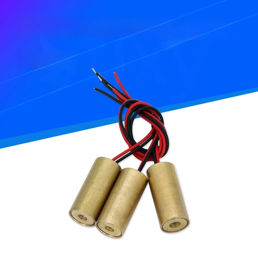 Tête Laser 650nm 9mm 3V 50mW, Module de Diode croisée Laser, tête en cuivre rouge
