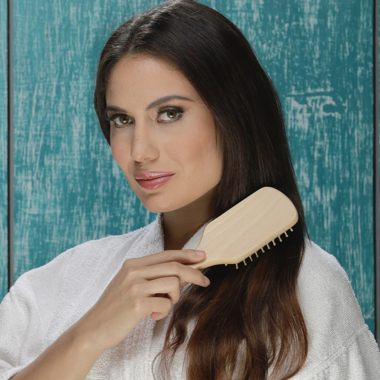 6Pcs Natural Bamboo Bath Body  - Bamboo Hair Brush recension och pris