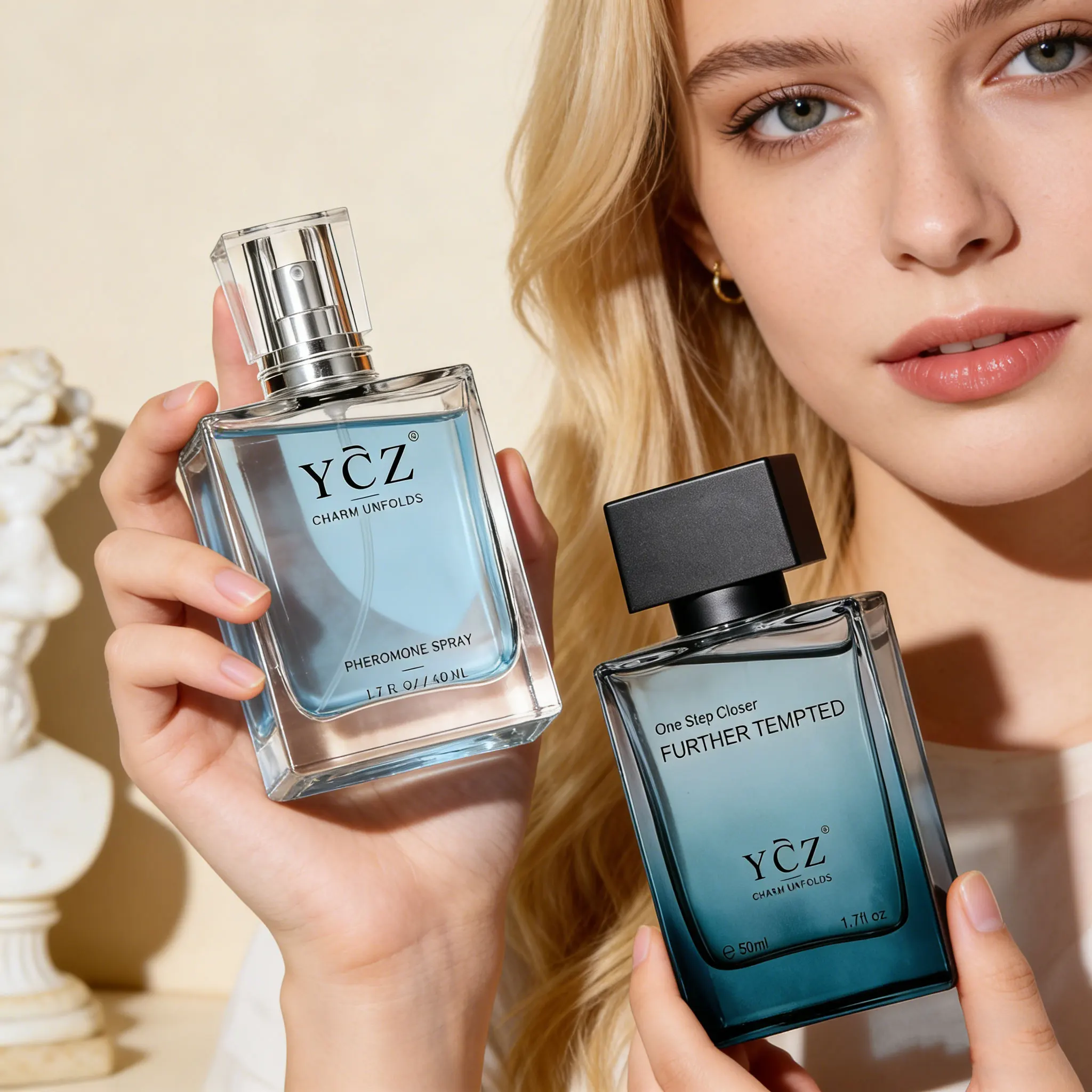 

Ycz Charm Unfolds Perfume for Men, 1.7 oz. Long Lasting Eau De Parfum Cologne For Men, Oriental Woody Fragrance -Ideal Gift