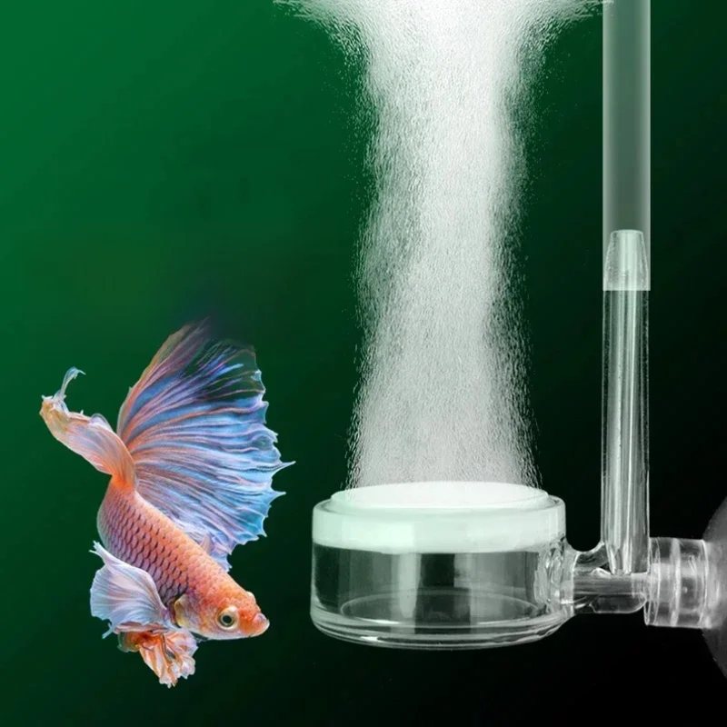 Pompa powietrza do akwarium z kamieniem piaskowym Pompa tlenowa do akwarium z kamieniem świeżego powietrza Nano Bubble Bar Pompa napowietrzająca do akwarium z przyssawką — zdjęcie 2