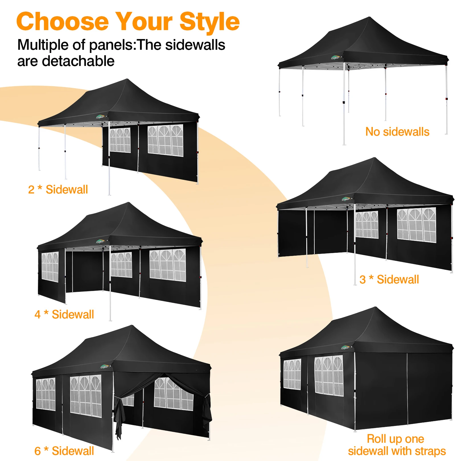 Tenda de Festa Pop-up 10x20FT, - Gazebo Pop Up avaliação e preço