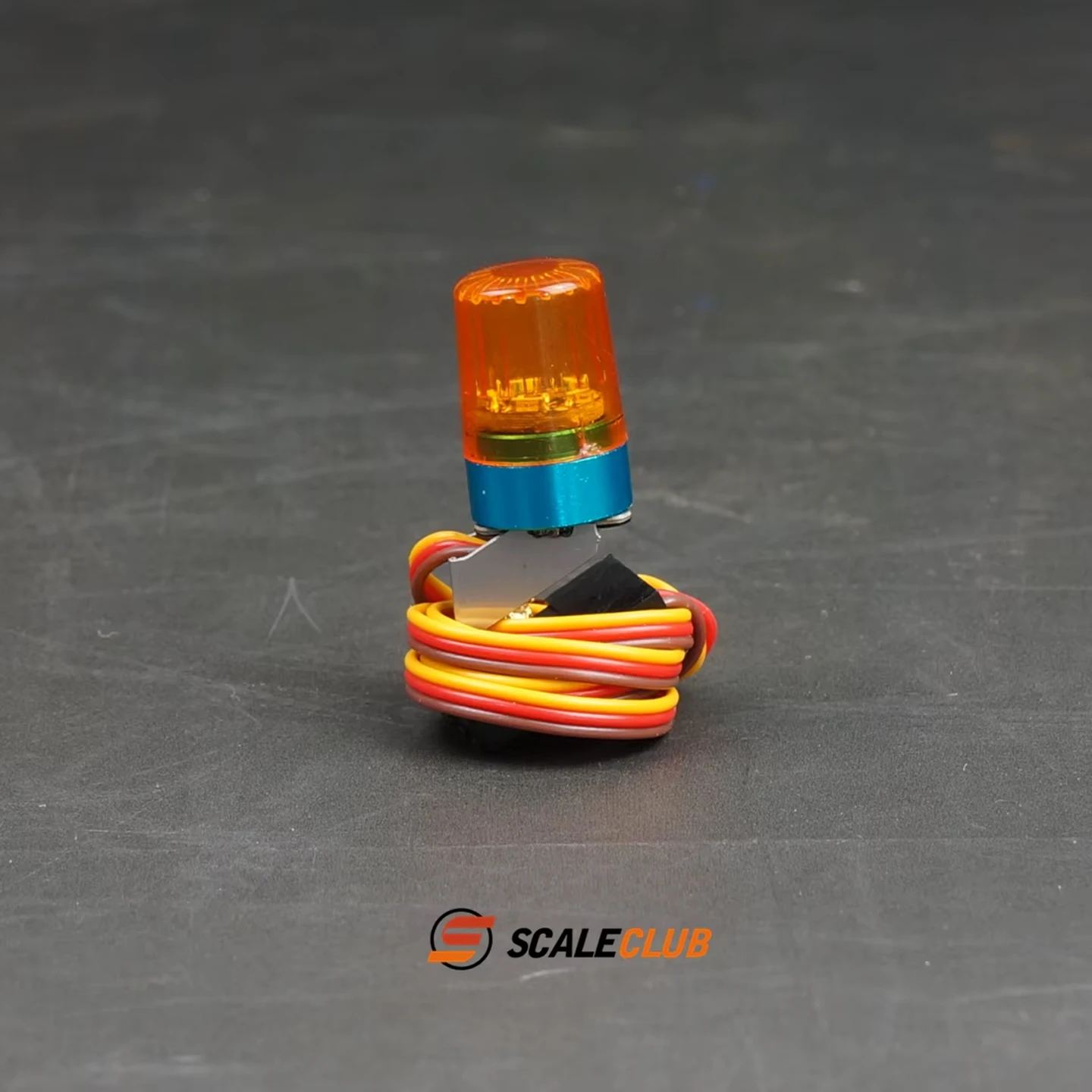 Scale club LKW Engineering Fahrzeug Bagger Rotations technik Licht Warnung Light truck lesu DIY Modell