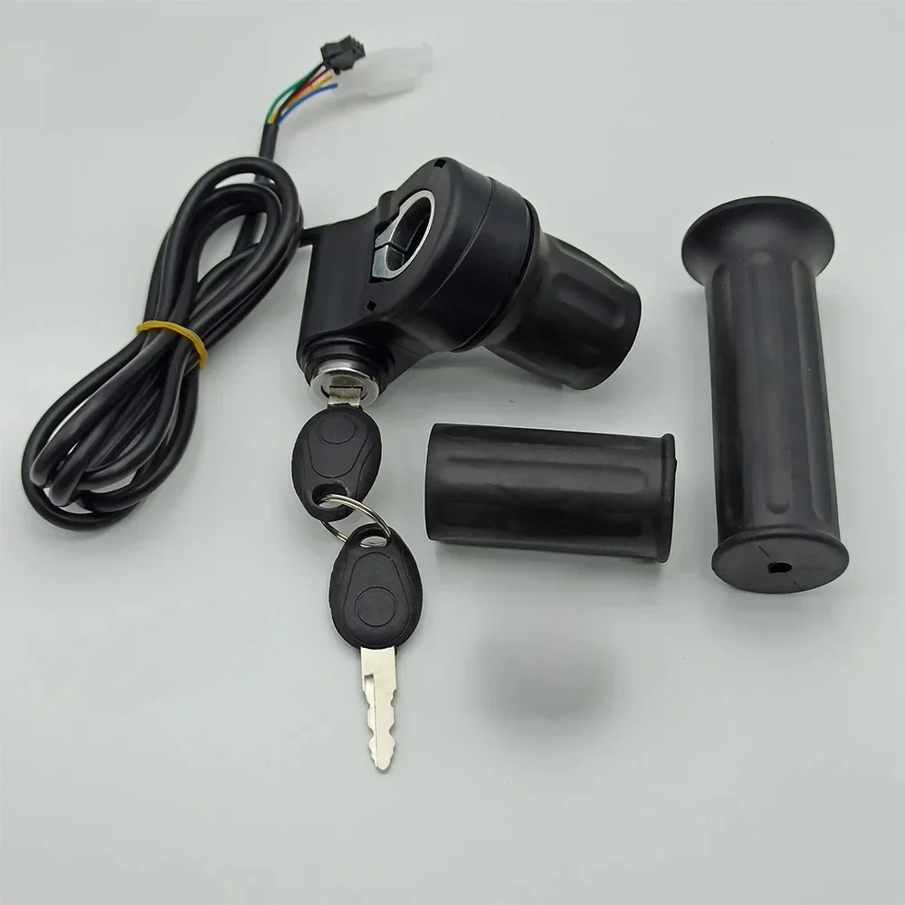 AliExpress Ebike Throttle Accelerator Half Handlebar 5V Hall Sensor Twist Universal Speed Controller with Lock for Electric Bicycle Scooter