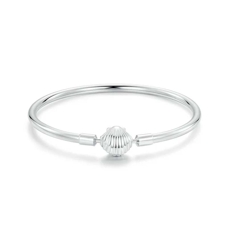 WOSTU 100 % 925 Sterling Silber Original Armbänder Schneeflocke Blaue Augen Zirkon Kette Fit Frauen Armband & Armreif Luxus Schmuck