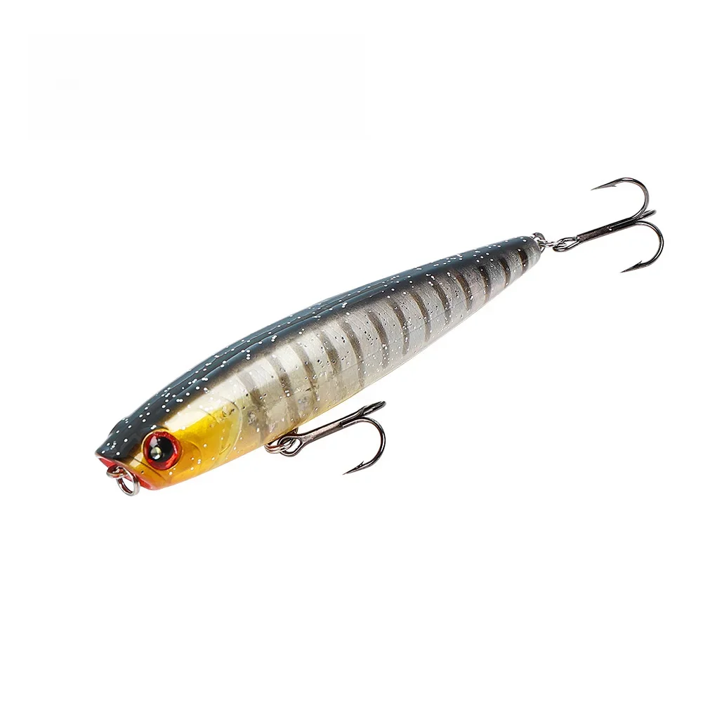 BassLegend Gunfish Topwater Surface Stick Bait Floating Pencil Popper Stickbait Walker Wobbler Walk The Dog WTD 95f 115f — zdjęcie 2