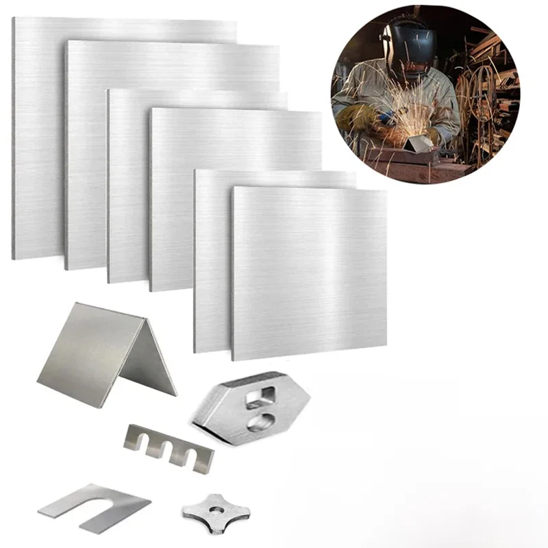 1 stücke Aluminium platten dicke 0,3mm 0,5mm 1mm 1,5mm 2mm 3mm 5mm 6mm 10mm Aluminium legierung