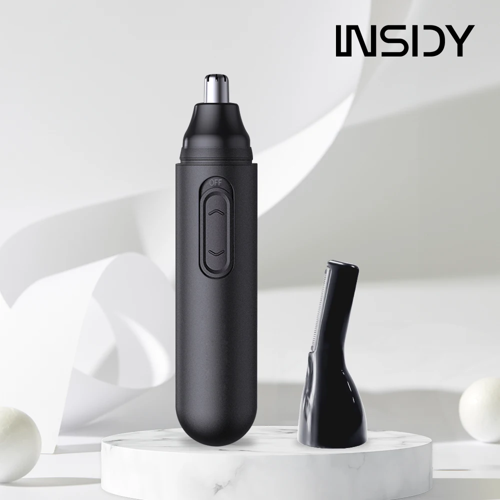 INSIDY Coat Hair Remove Eyebrow Ibrow Ctype rechargeable portable wireless nose hair removal multi trimmer INT-25