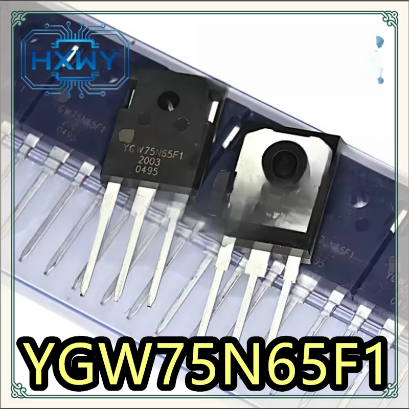 (3/10 pcs) YGW75N65F1  TO-247 package  Best-selling item  Integrated circuit  Stock running low  Fast dispatch  Genuine product