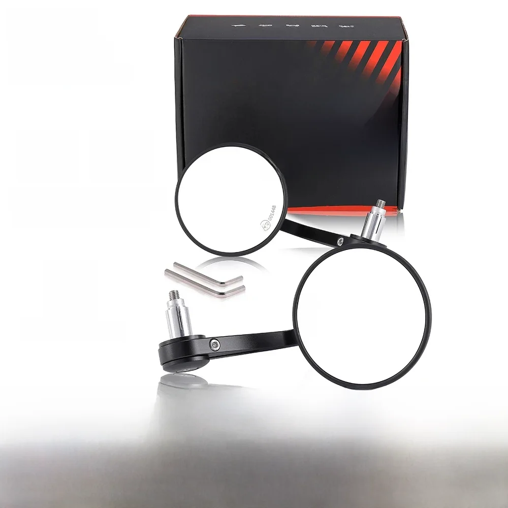 Motorrad Bar End Spiegel Universal Rückspiegel CNC Aluminium 7/8 "22mm Für KAWASAKI NINJA 400 Z650