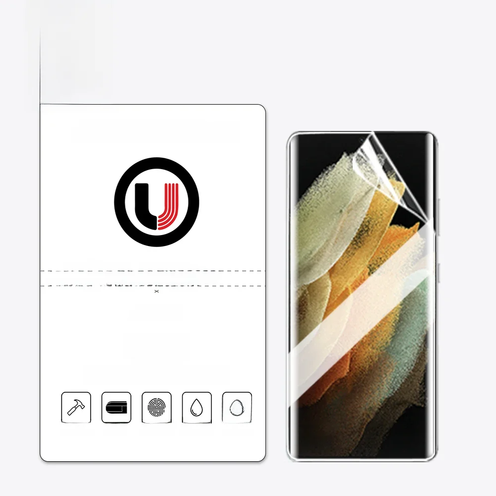 UNIPRO 25 50 szt. 120*190mm HD Matowa Folia Ochronna TPH TPU Elastyczna Folia Hydrożelowa do Maszyny do Cięcia Foli Ochronnych na Ekran Telefonu Komórkowego — zdjęcie produktu 7