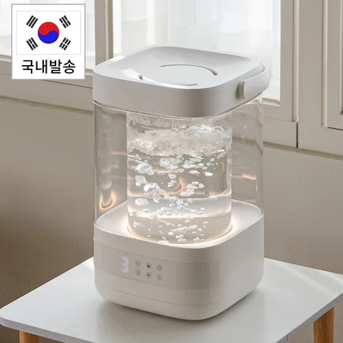 4L 자동세척 무드등 대용량 가열식 가습기 humidifier 