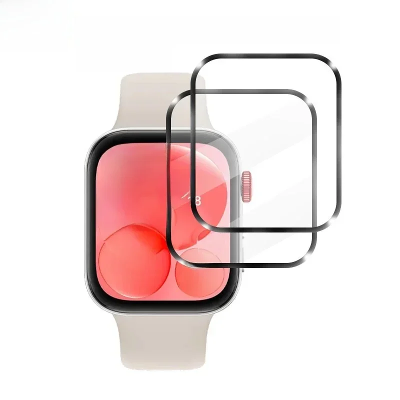 Verre trempé pour Huawei montre Fit 3 Film de protection d'écran Smartwatch anti-rayures protecteur d'écran pour Huawei montre Fit 3