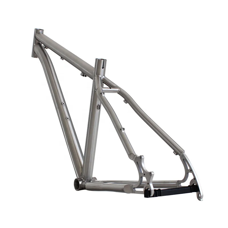 Titanium Alloy MTB Bike Frame with Disc Brake, Modified Bicycle, Mountain Bike Accessories, 26, 27.5, 29er