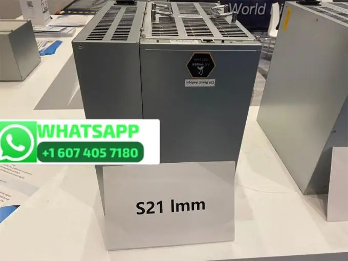 HKD 🚚 New Stock Arrival Brand New Immersion Bitcoin Miner Bitmain Antminer S21 XP IMM 300TH/s 4050W SHA-256 Algorithm with PSU