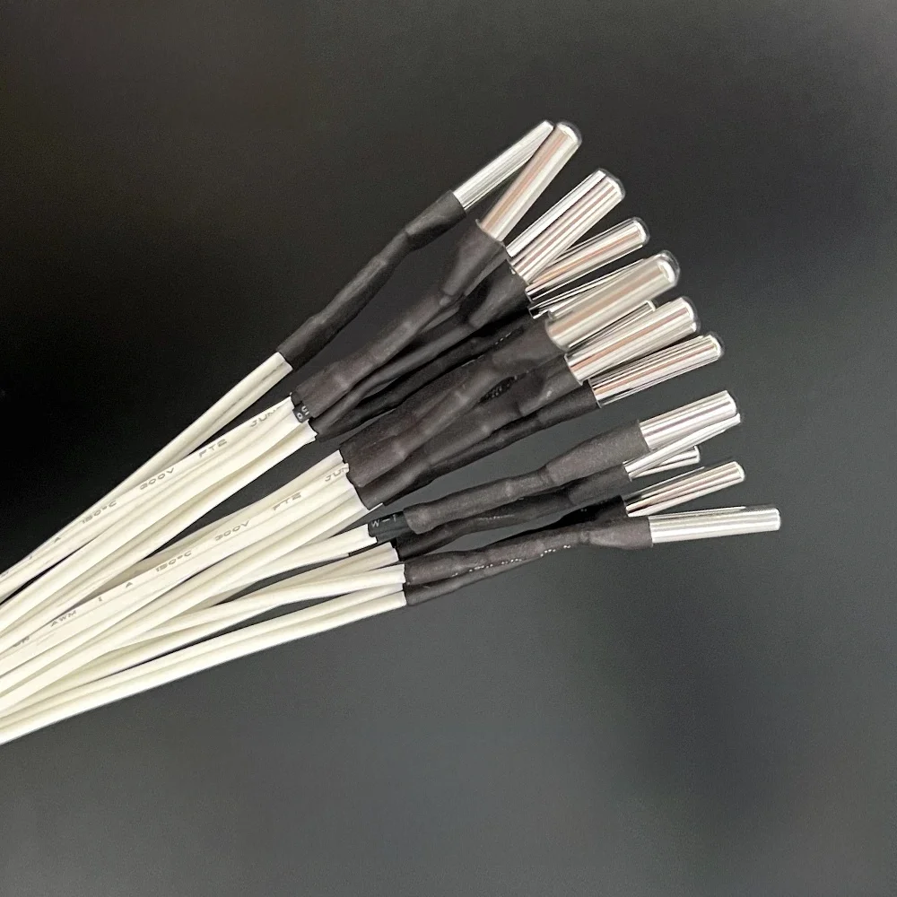 Części drukarki 3d HT-NTC B3950 100K termistorowy czujnik temperatury dla rezystora wysokiej temperatury 3*20MM akcesoria Hotend — zdjęcie 2