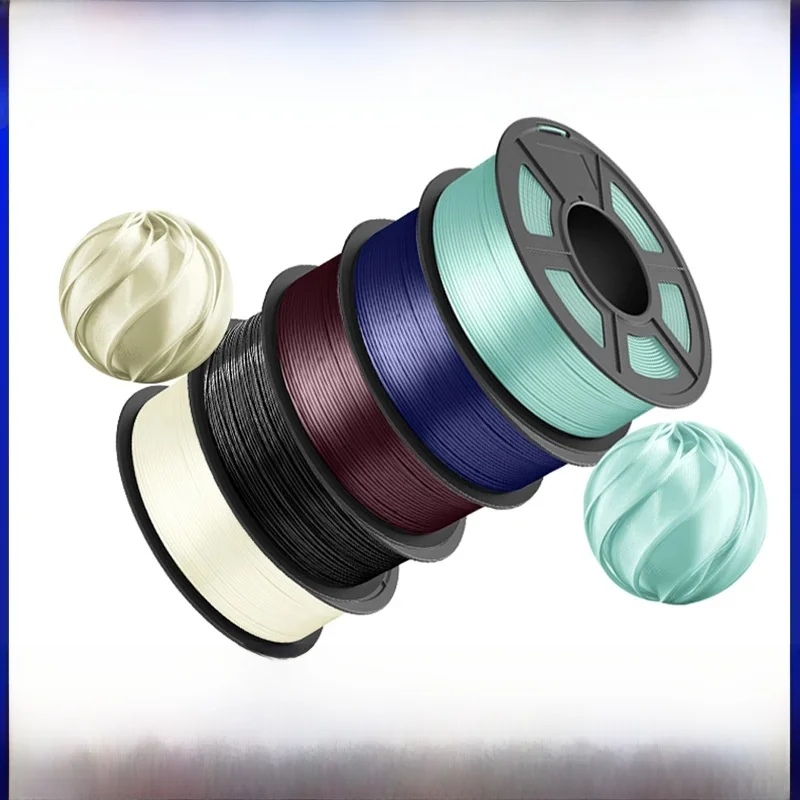 JAYO 5Rolls JAYO TPU SILK 98A 3D Filament Flexible 1.75mm+/-0.02mm 3D Printer SILK Texture Smooth High Quality New Fast Shipping — zdjęcie produktu 7