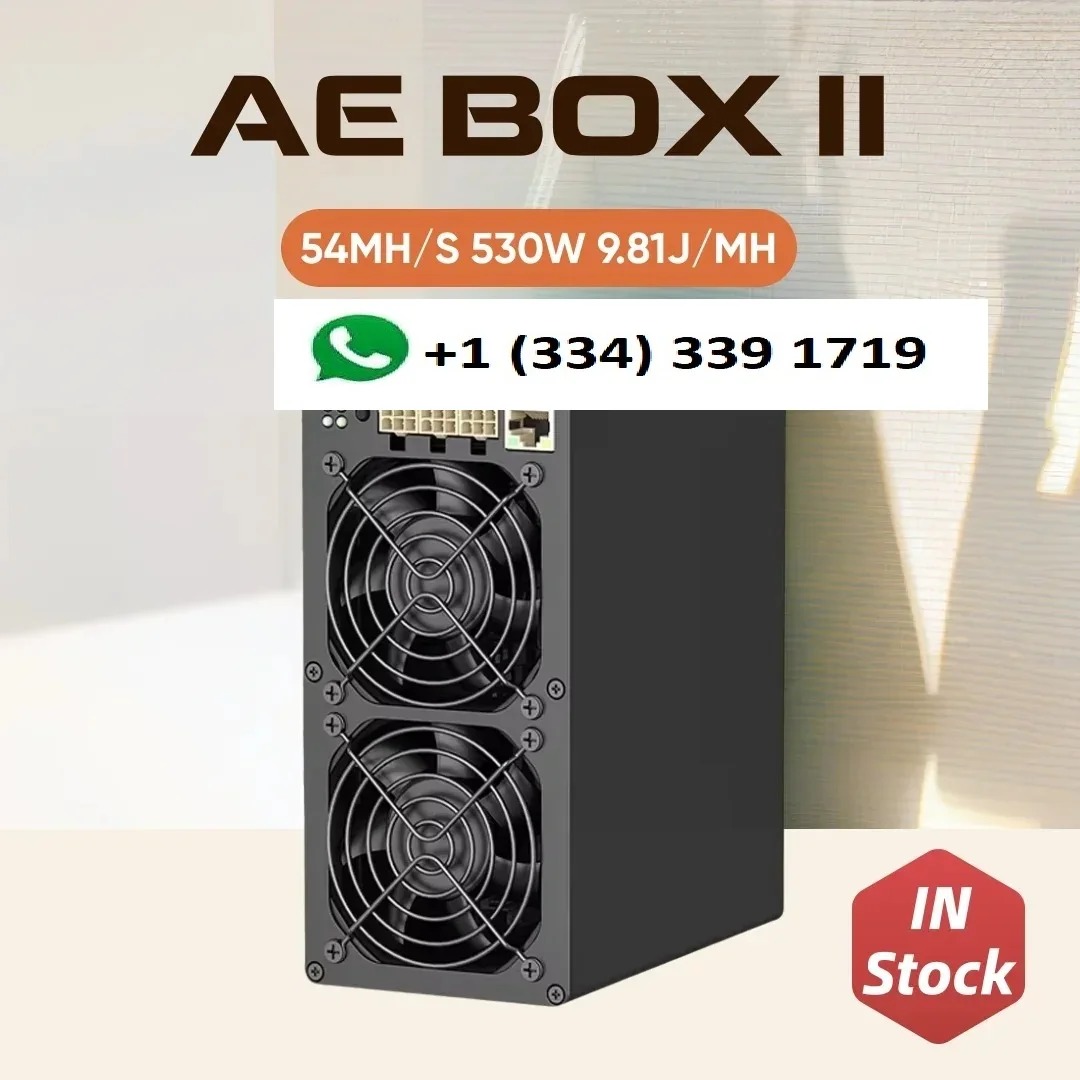 S. GENUINE PROMO BUY 5 GET 3 FREE Goldshell AE BOX II 54MH/s 530W,AE BOX PRO 44MH/s 460W,AE BOX 37MH/s 360W  AE BOX 2