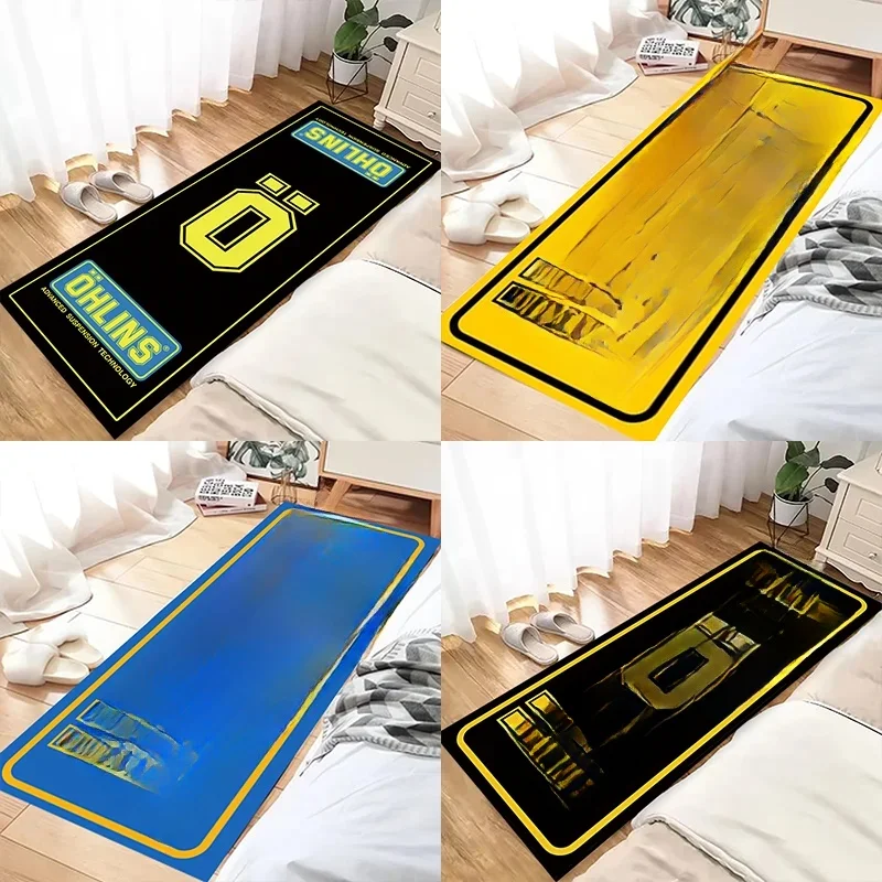 O-Ohlins – tapis de Moto antidérapant, pour Garage, course, Cool, affichage de Moto, décoration de la maison