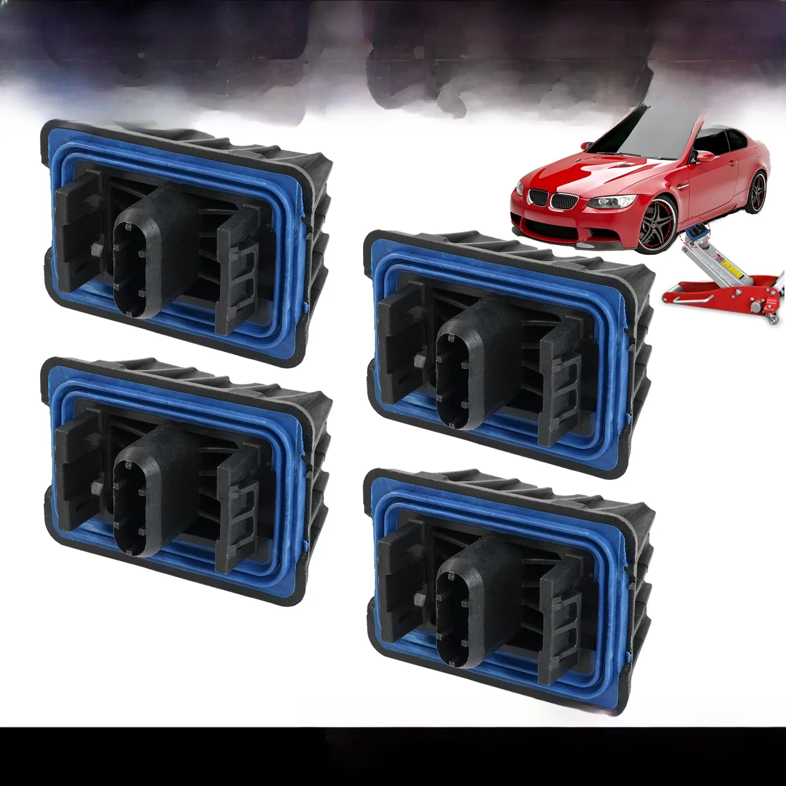 Support de Point de levage de voiture, 1 pièce/4 pièces, bloc de plaque de prise, coussinet de cric pour BMW F46 F45 F13 F07 F06 F01 F02 F03 F04 i3 I01 51717042974