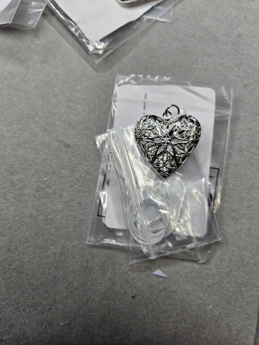 925 Sterling Silver 18-30 Inch Carved Heart Pendant Snake Chain Necklace For Women Fashion Wedding Party Charm Jewelry photo review