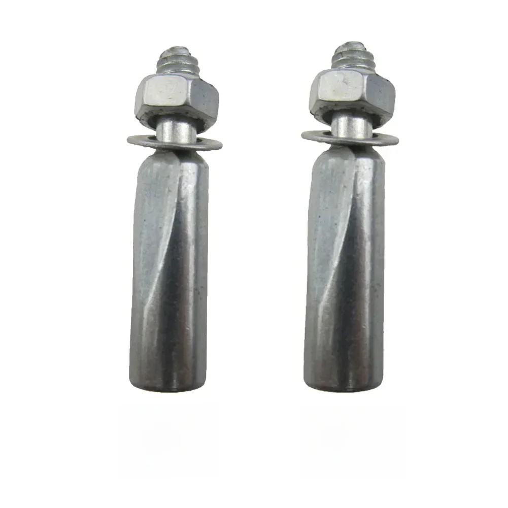 AliExpress 2 Pcs Bicycle Crank Wedges 8.5/9.0mm Bottom Bracket Wedge Short Steel Chain Plate Pins With Nuts Washers Bicycle Components Part